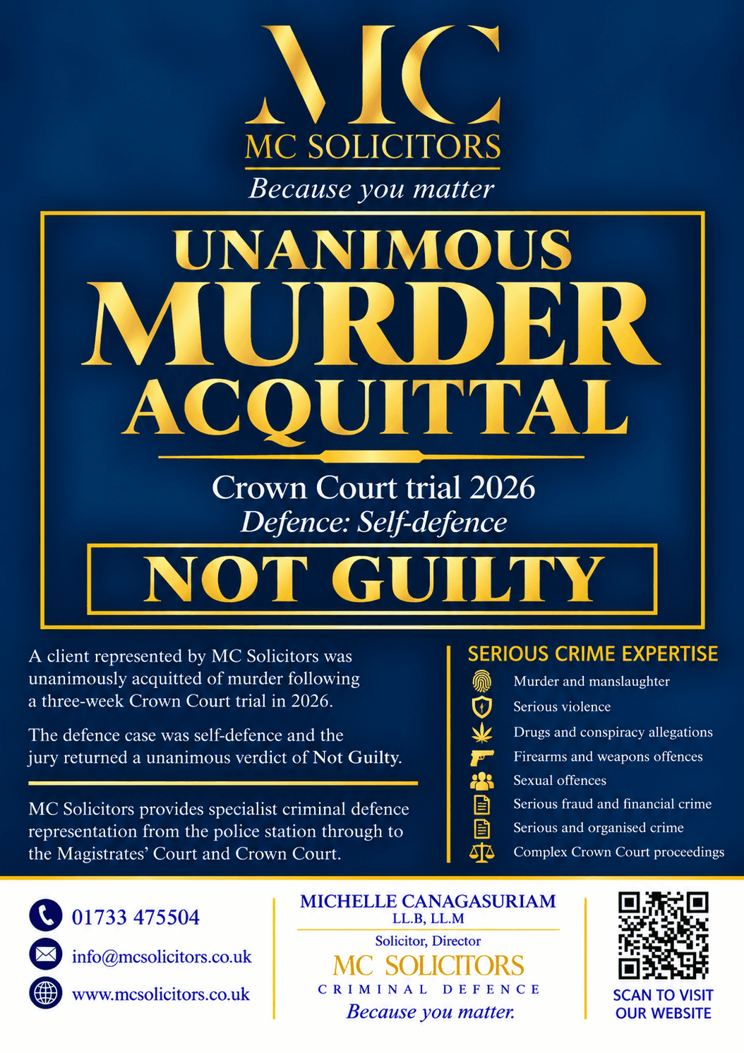 Unanimous Murder Acquittal — Not Guilty — Crown Court 2026
