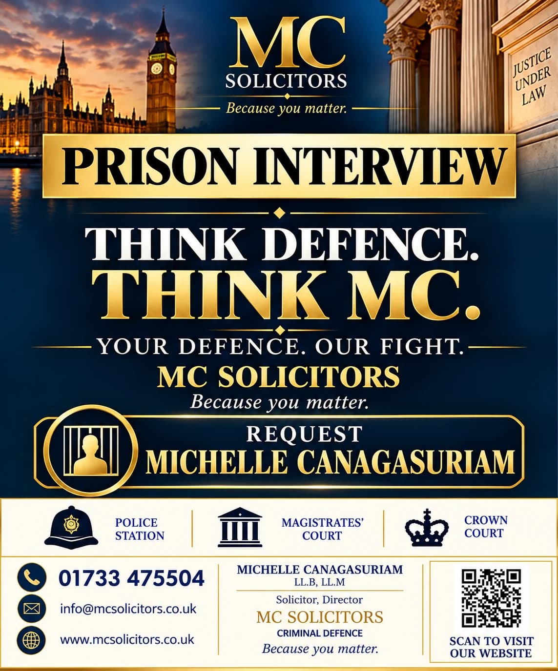 Prison Interview leaflet